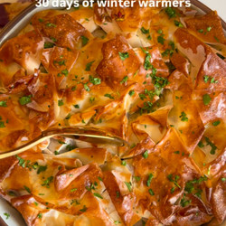 Chicken &amp; Stuffing Filo Pie