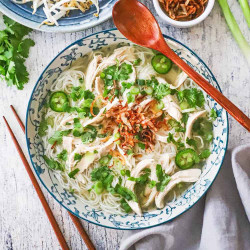 Chicken Pho (vietnamese Noodle Soup)