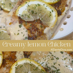 Creamy Lemon Chicken Recipe