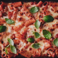 Easy Baked Rigatoni With Sausage