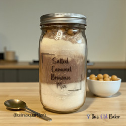 Salted Caramel Brownie Mix