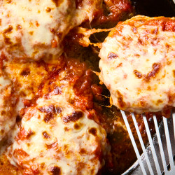 Chicken Parmesan Burgers
