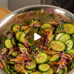 Chinese Chicken Cucumber Salad