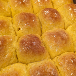 Pumpkin Milk Rolls