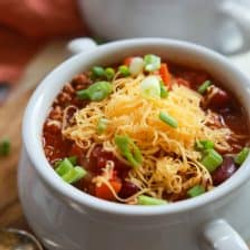 Crockpot Turkey Chili