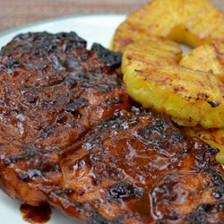 Grilled Pork Steaks