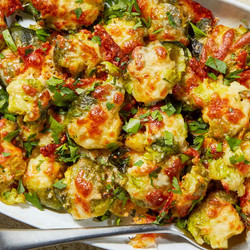 Smashed Brussels Sprouts