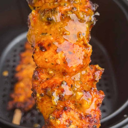 Hot Lemon Pepper Chicken Skewers
