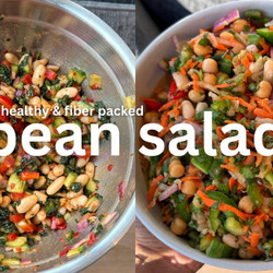 A Sweet &amp; Spicy Bean Salad + Vietnamese-inspired Bean Salad