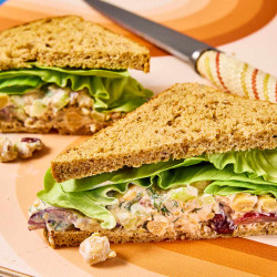 No-chicken Salad Sandwich