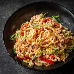Garlic Peanut Noodles