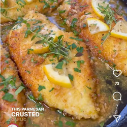 Parmesan Crusted Garlic Confit Chicken Breast