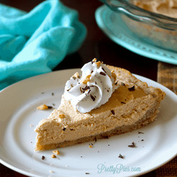No-bake Peanut Butter Pie (keto, Dairy-free)
