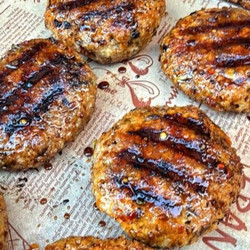 Thai Peanut Chicken Patties