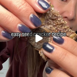 Healthy Seed Crackers