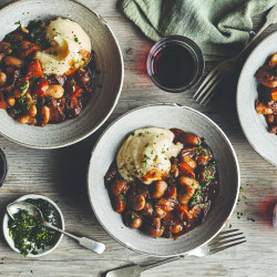 Butter Bean Bourguignon