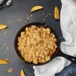 Smoked Peach Cobbler