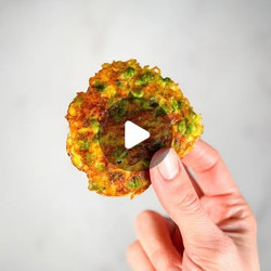 Baby Pea &amp; Carrot Fritters