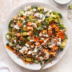 Buffalo Chicken Chopped Salad