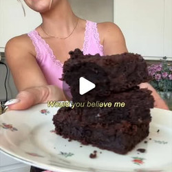 Healthy Sweet Potato Brownies