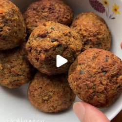 Vegetarian Chickpea And Eggplant Meatballs
