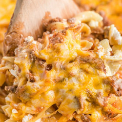 Creamy Beef Noodle Bake