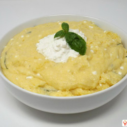 Cottage Cheese Polenta