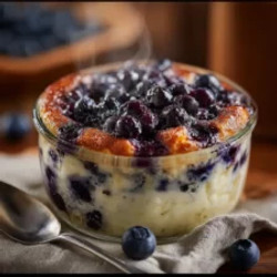 Baked Blueberry Cottage Cheese Breakfast Bowls