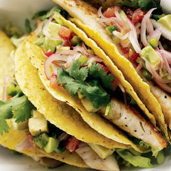 Fish Tacos With Avocado Salsa