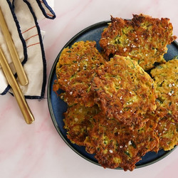 Golden Zucchini Fritters