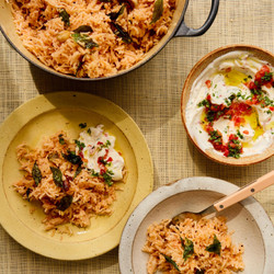 Tamatar Rice (rice Cooked In Tomatoes And Spices)