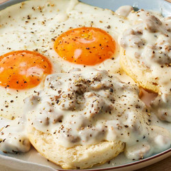 Easy Sausage Gravy And Biscuits