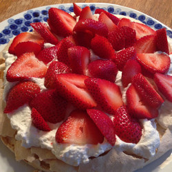 Chef John's Pavlova With Strawberries
