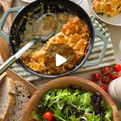 Sausage, Leek &amp; Butter Bean Pie
