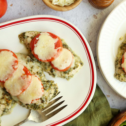 Baked Pesto Chicken