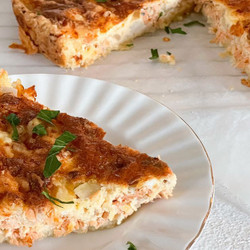 Easy Salmon Quiche Recipe