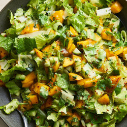 Tajín Mango Cucumber Salad