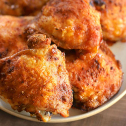 Keto Crispy Chicken Thighs