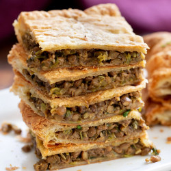 Lentil Sambusa Pie