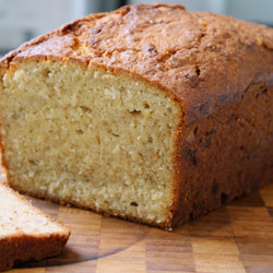 Coconut &amp; Vanilla Banana Loaf