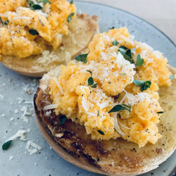 Buttery Egg Yolk Scrambled Eggs