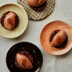 Salted Chocolate And Pecan Tarts