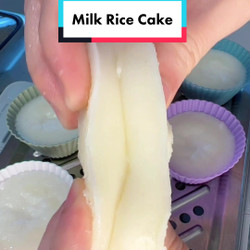 Homemade Milk Rice Cake