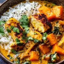 Coconut Turmeric Chicken With Sweet Potatoes And Crispy Shallot Oil: A Flavorful Comfort Dish You’ll Love