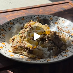 Braised Cucumbers With Minced Meat