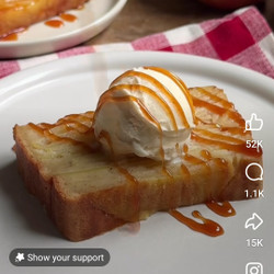 INVISIBLE APPLE CAKE