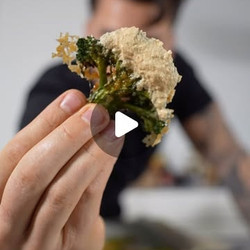 Smashed Parmesan Broccoli