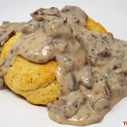 Vegetarian Biscuits And Gravy