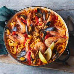 Chicken And Seafood Paella