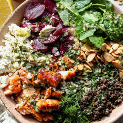 Salmon And Lentil Salad
